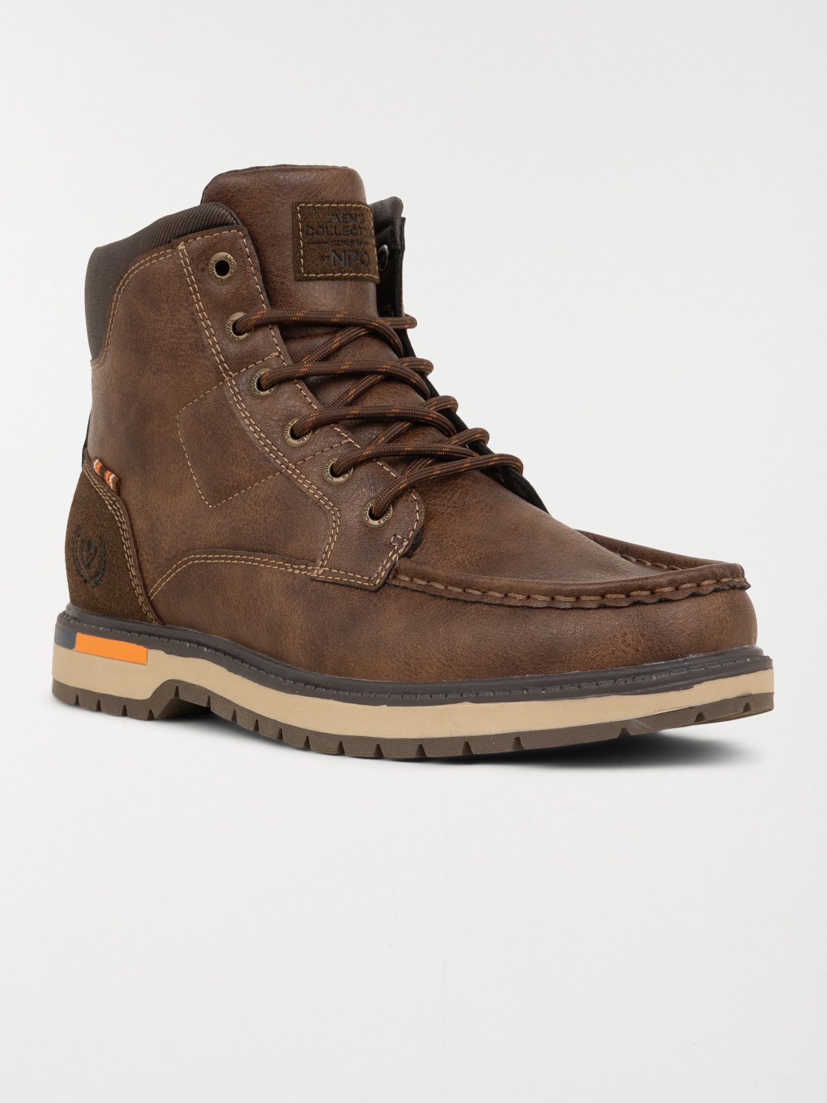 Boots à lacet marron homme (40-45) Boots à lacet marron homme (40-45)