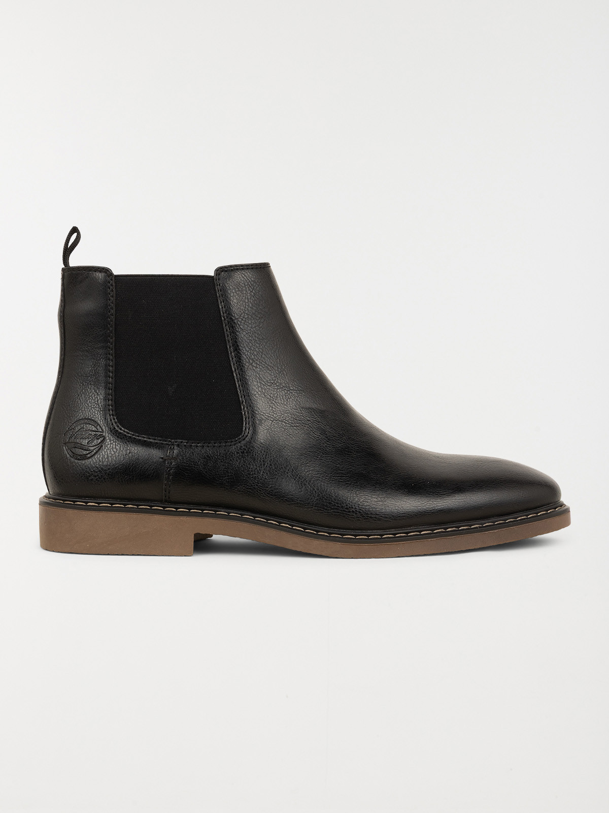Bottines noires zippées homme (40-46)