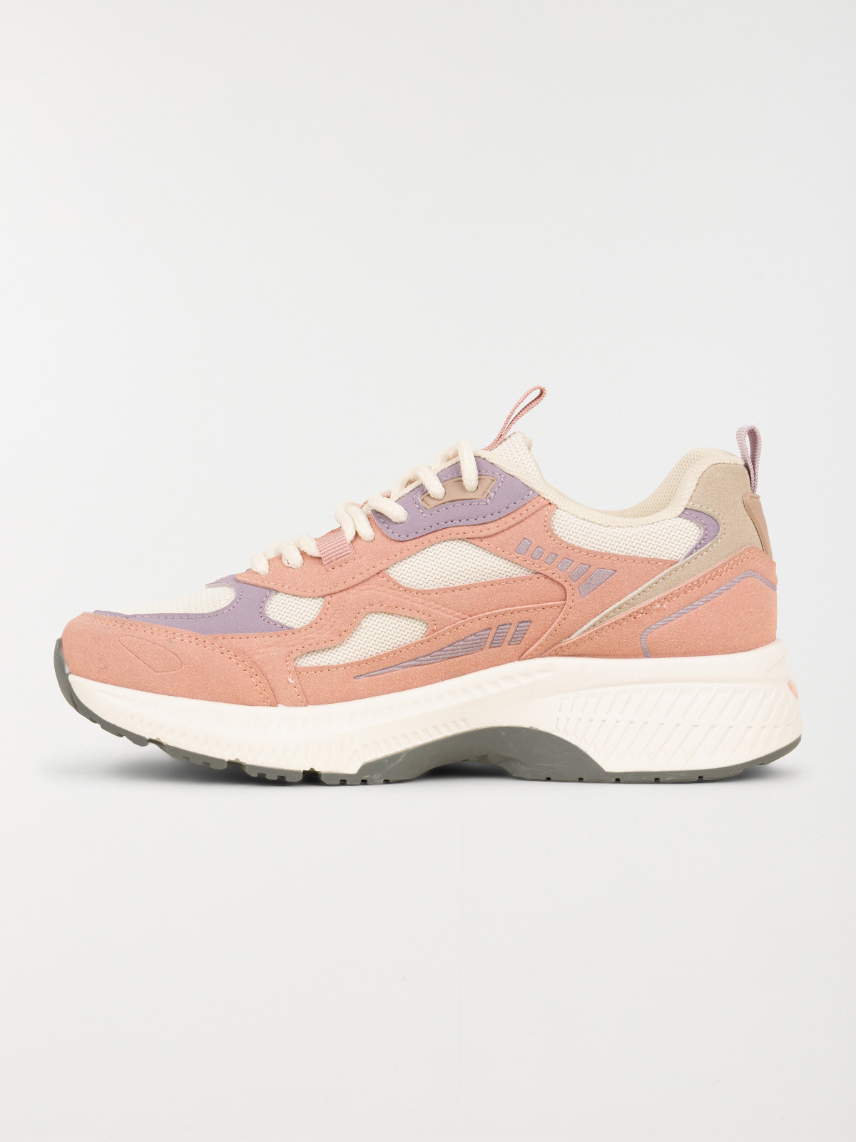 Baskets à lacets femme beige (36-41) Baskets à lacets femme beige (36-41)