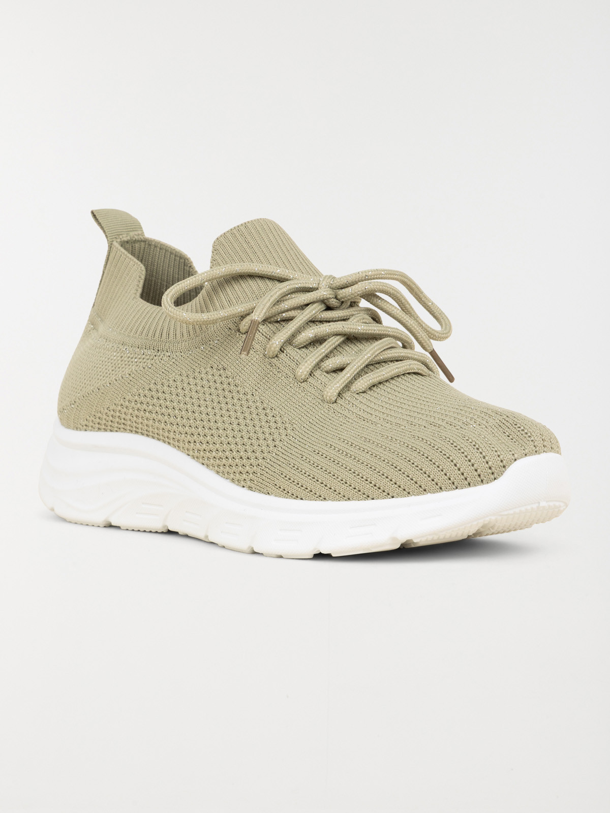 Baskets à lacets femme vert (36-41) Baskets à lacets femme vert (36-41)