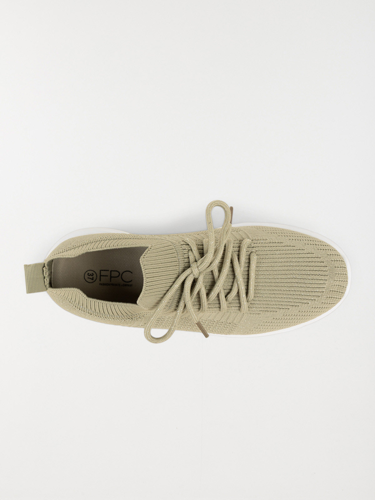 Baskets à lacets femme vert (36-41) Baskets à lacets femme vert (36-41)