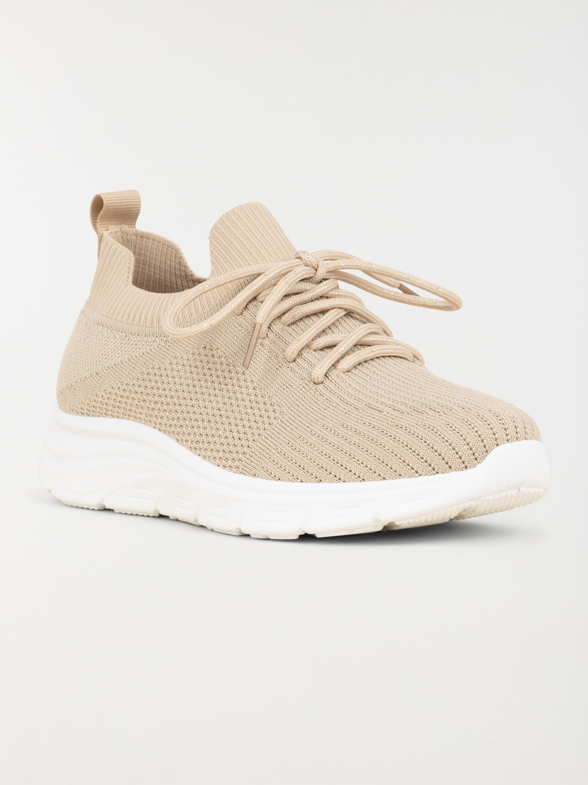 Chaussures à lacets beige femme (36-41)