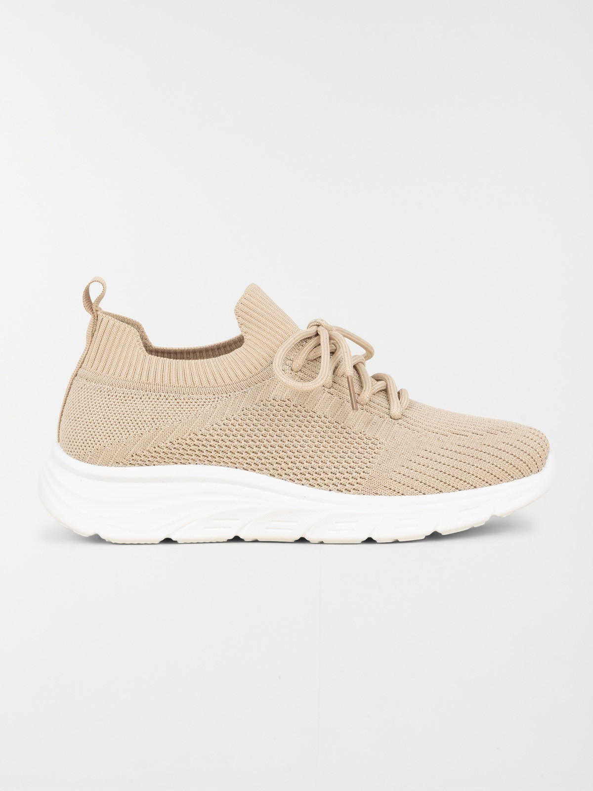 Chaussures à lacets beige femme (36-41)