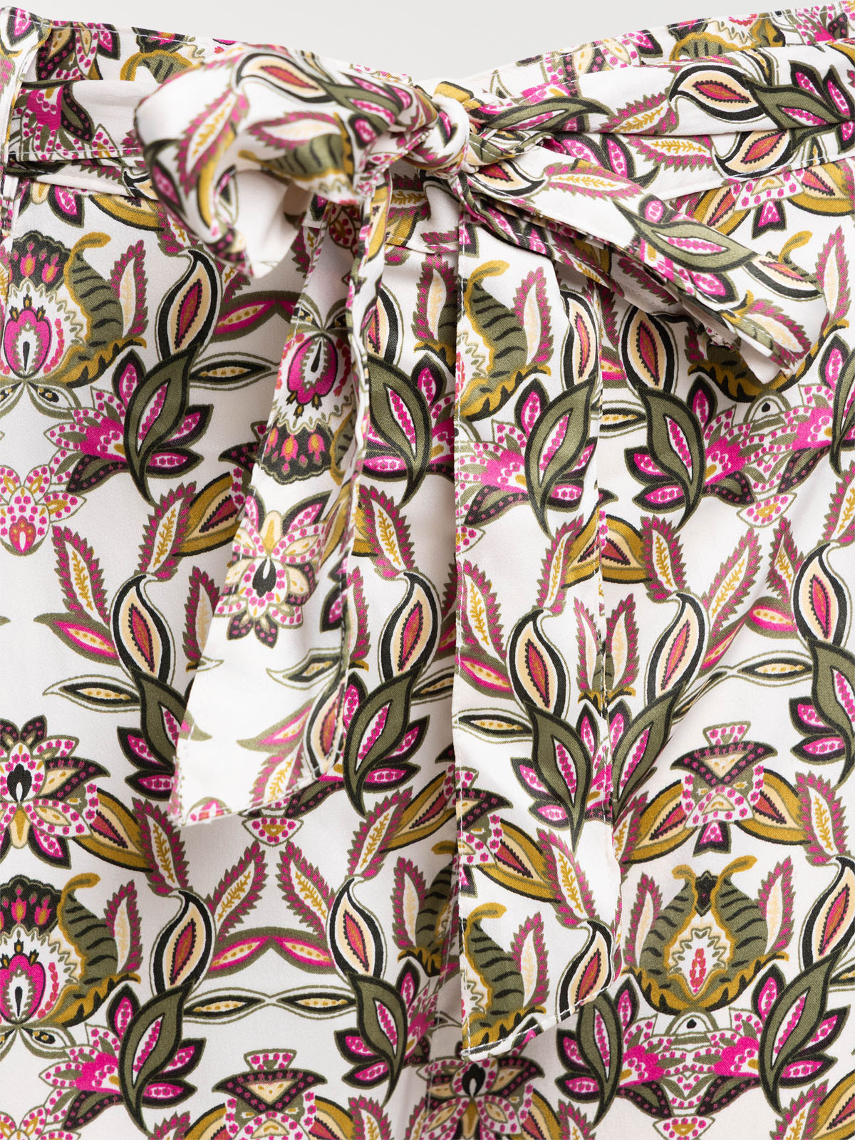 Pantalon imprimé femme grande taille