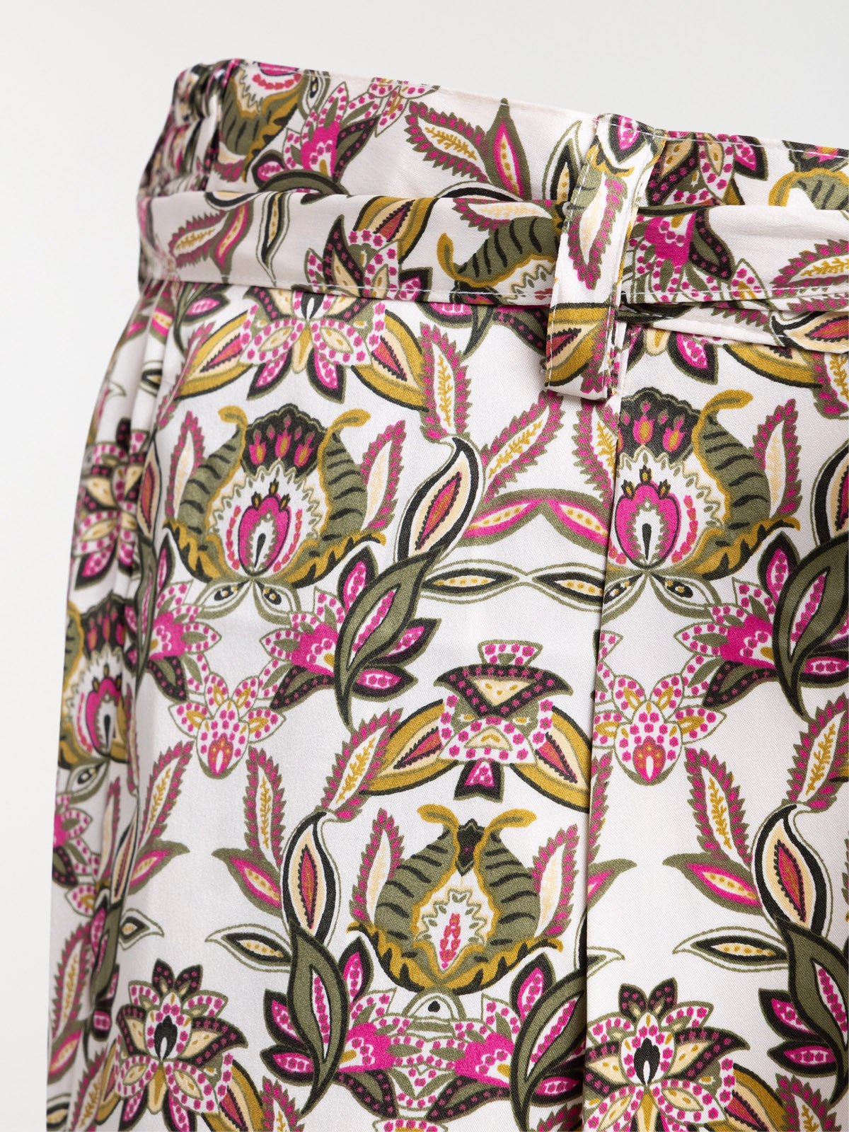 Pantalon imprimé femme grande taille