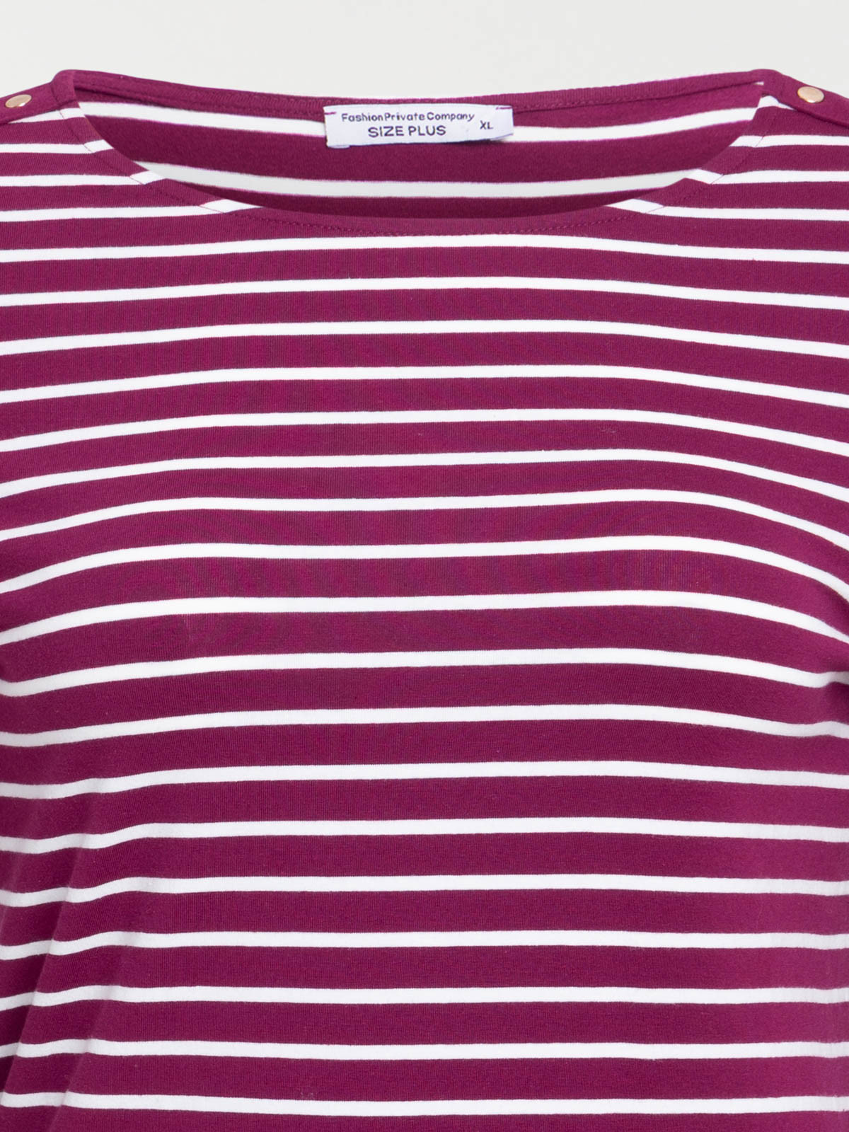 Tee-shirt rayé grande taille femme Tee-shirt rayé grande taille femme