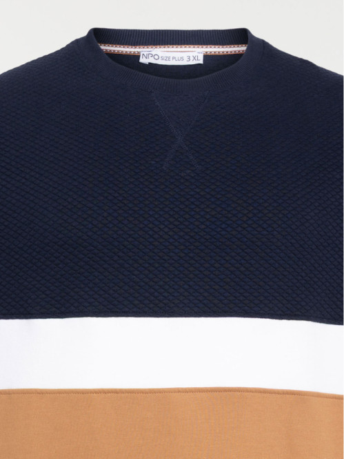 Sweat tricolore grande...