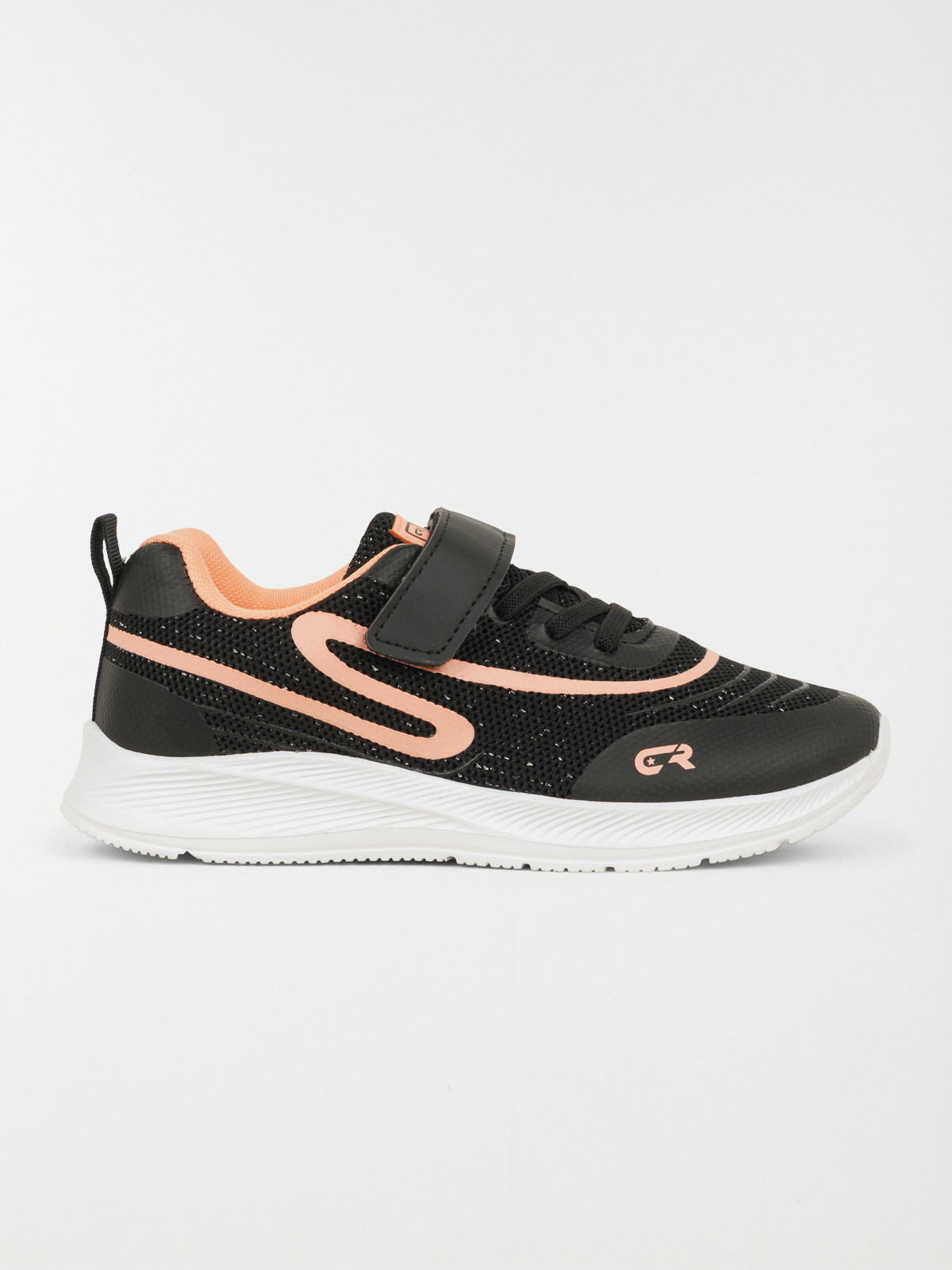 Baskets corails et noires fille (24–30)
