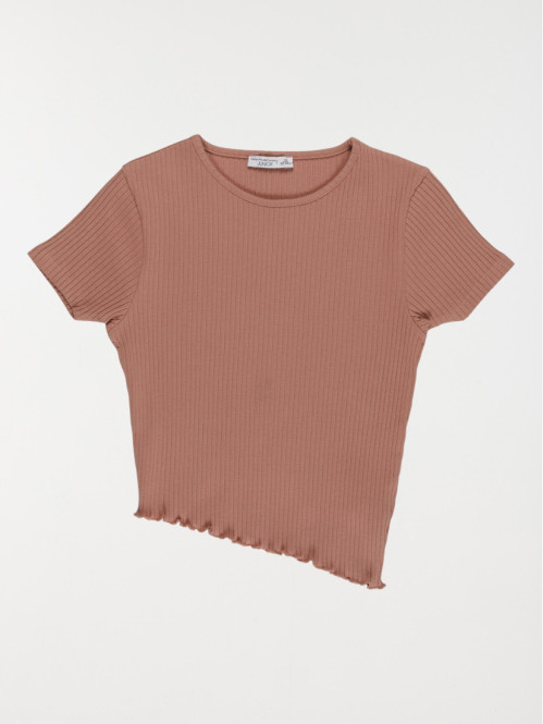 T-shirt asymétrique fille...
