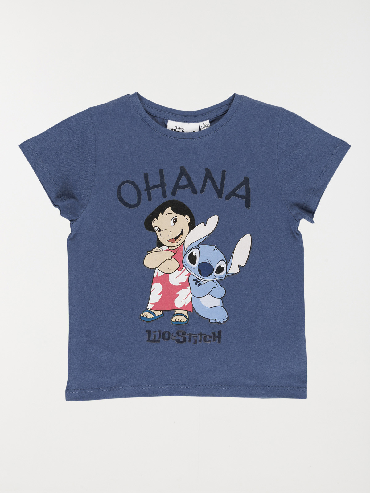 Tee-shirt Stitch fille bleu (3-12A)