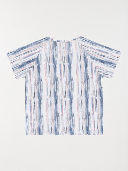 Tee-shirt multicolore fille...