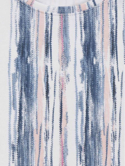 Tee-shirt multicolore fille...