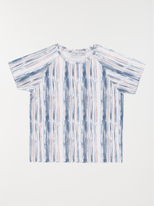 Tee-shirt multicolore fille (4-12A)