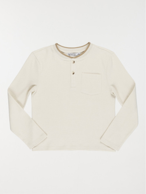 Tee-shirt manches longues garçon (3-12A)