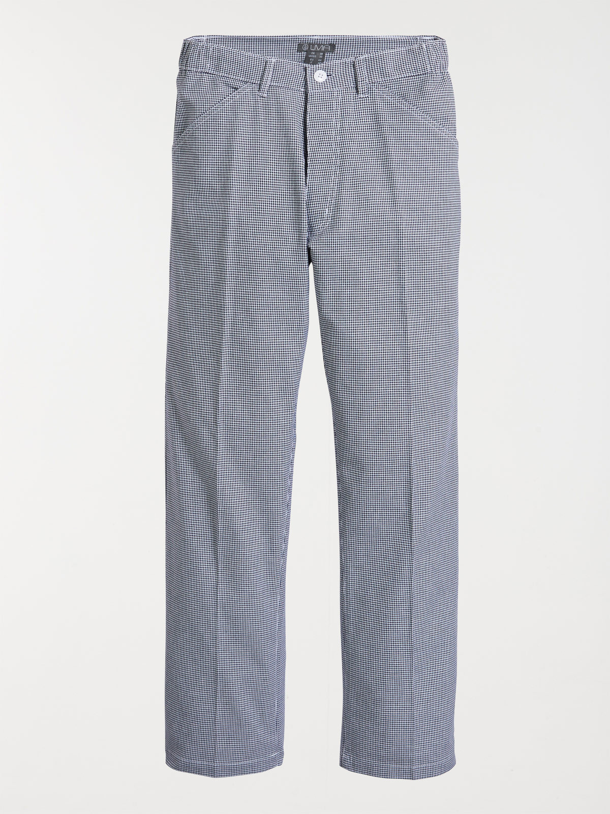 Pantalon de cuisine pied de poule