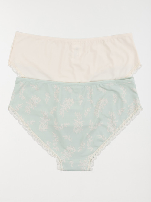 Lot 2 shorties imprimés...