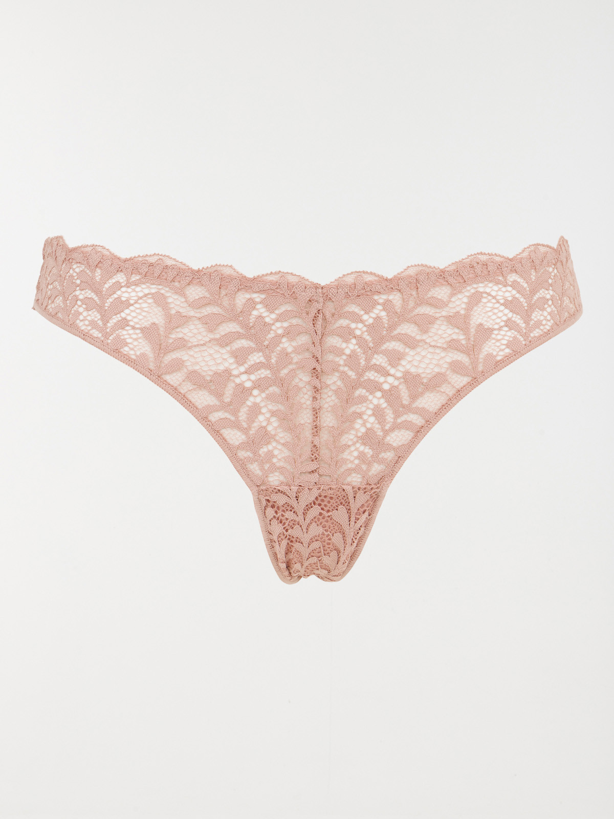 Tanga femme dentelle florale (S-XL)