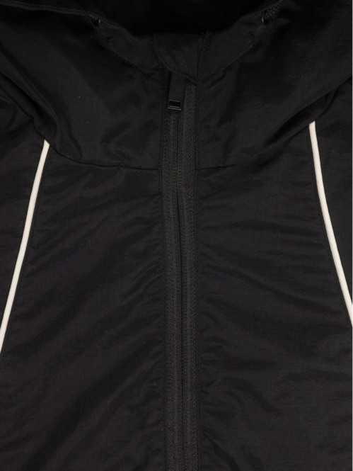 Blouson bicolore capuche...