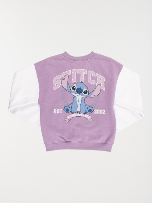 Sweat Stitch zippé fille...