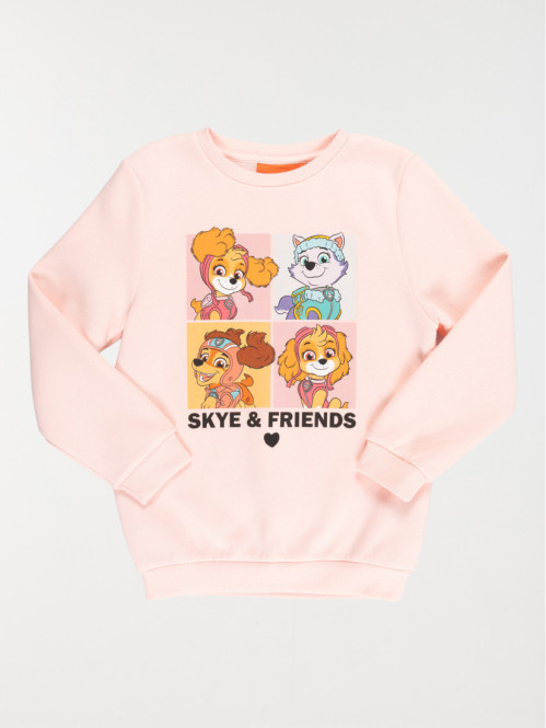 Sweat Pat' Patrouille fille (3-8A)