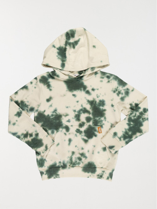 Sweat capuche tie and dye garçon (3-12A)