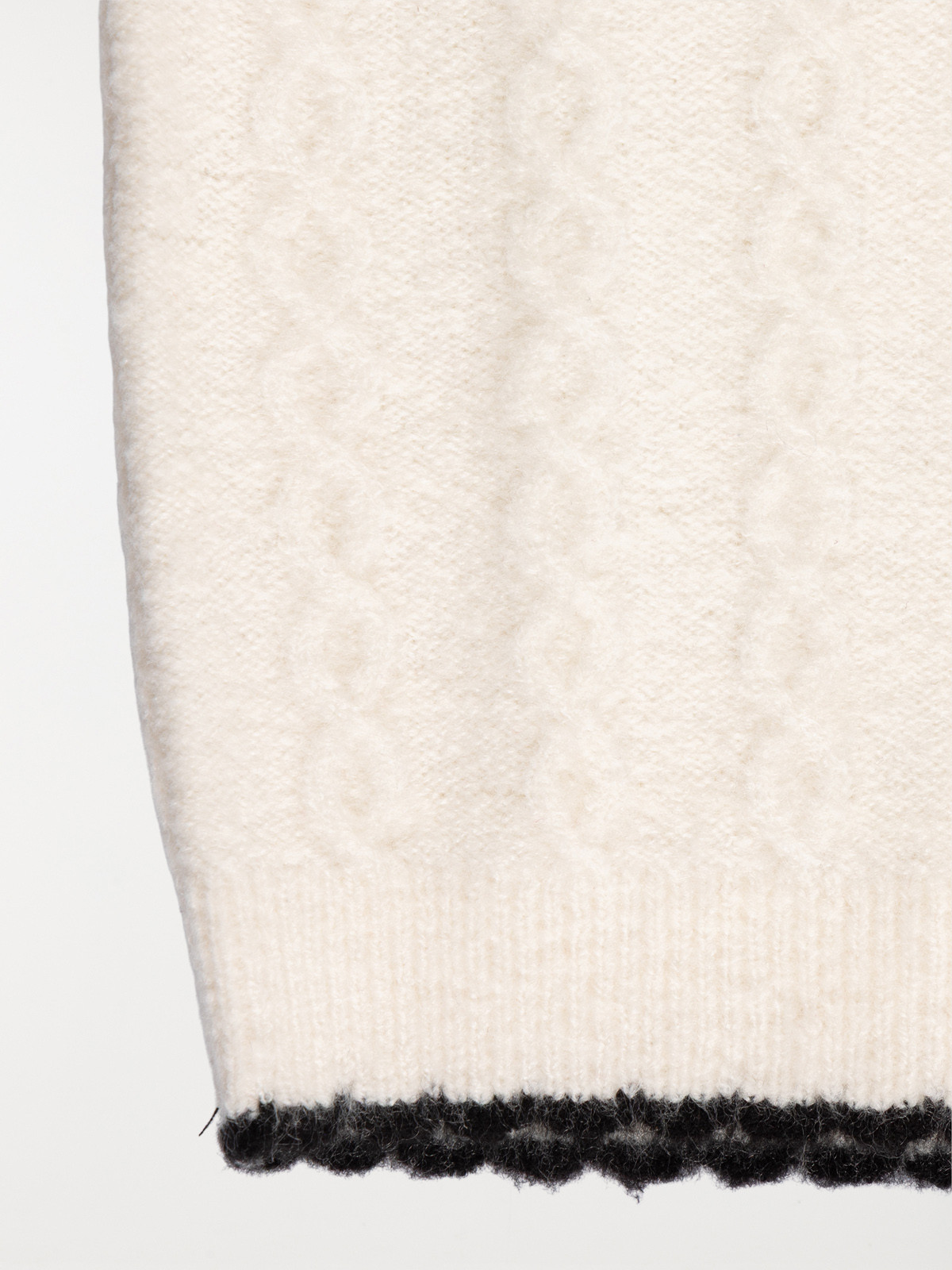 Pull sans manches écru fille (3-12A) Pull sans manches écru fille (3-12A)