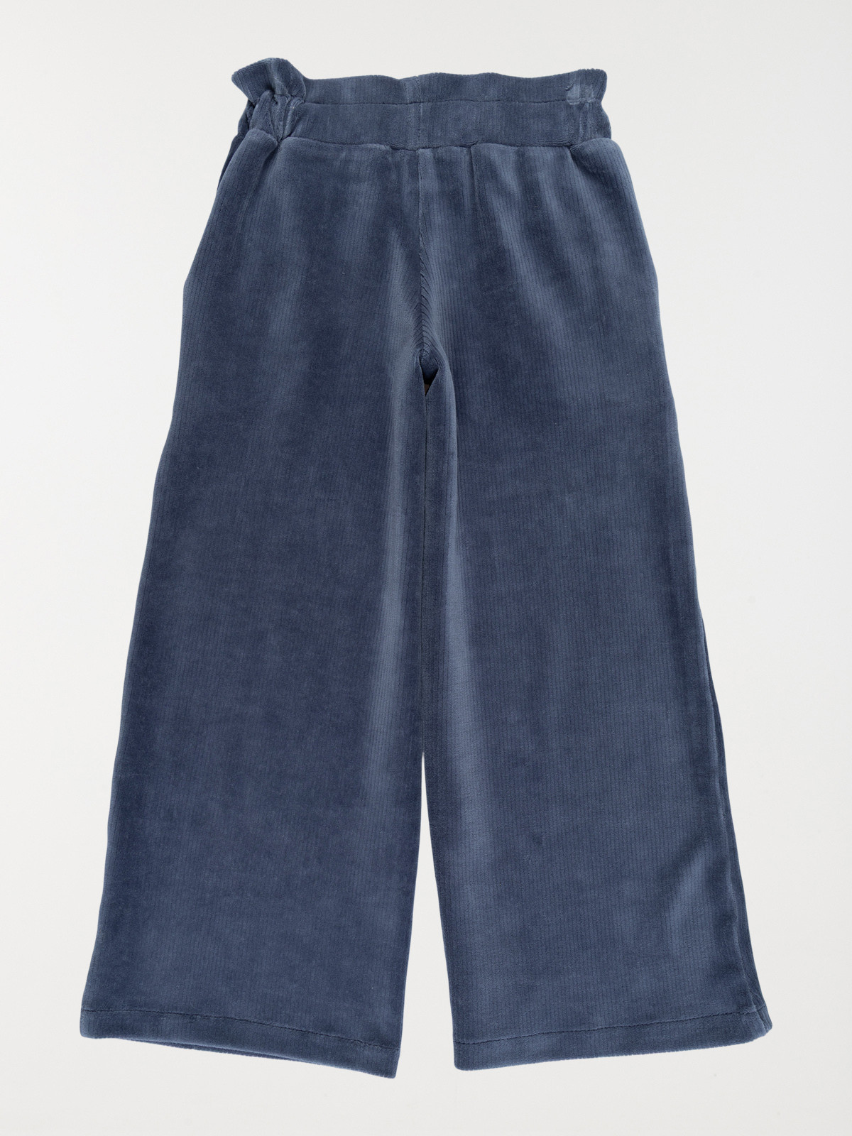 Pantalon large velours fille (3-12A) Pantalon large velours fille (3-12A)