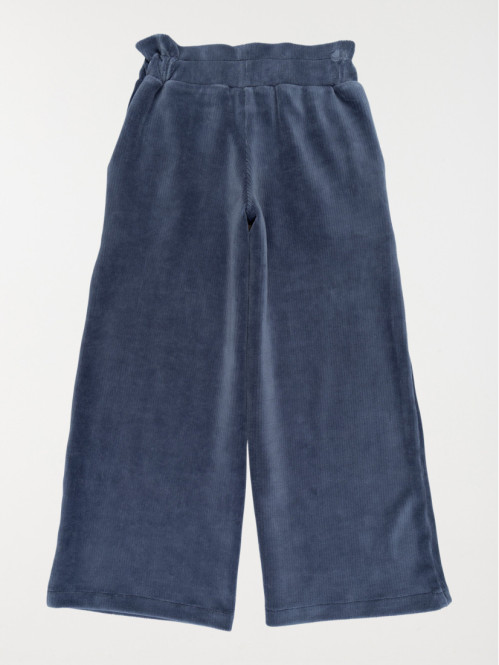 Pantalon large velours...