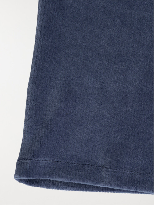 Pantalon large velours...