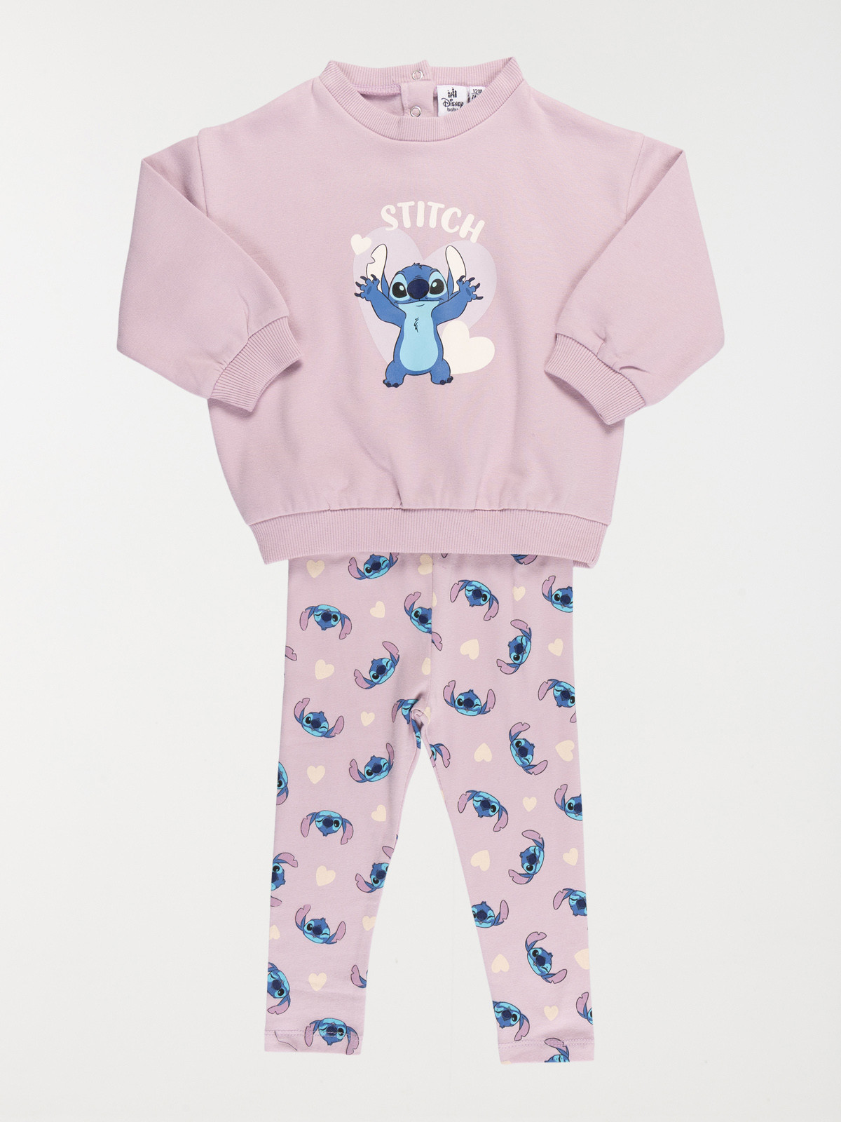 Ensemble 2 pièces Stitch fille (3-36M)