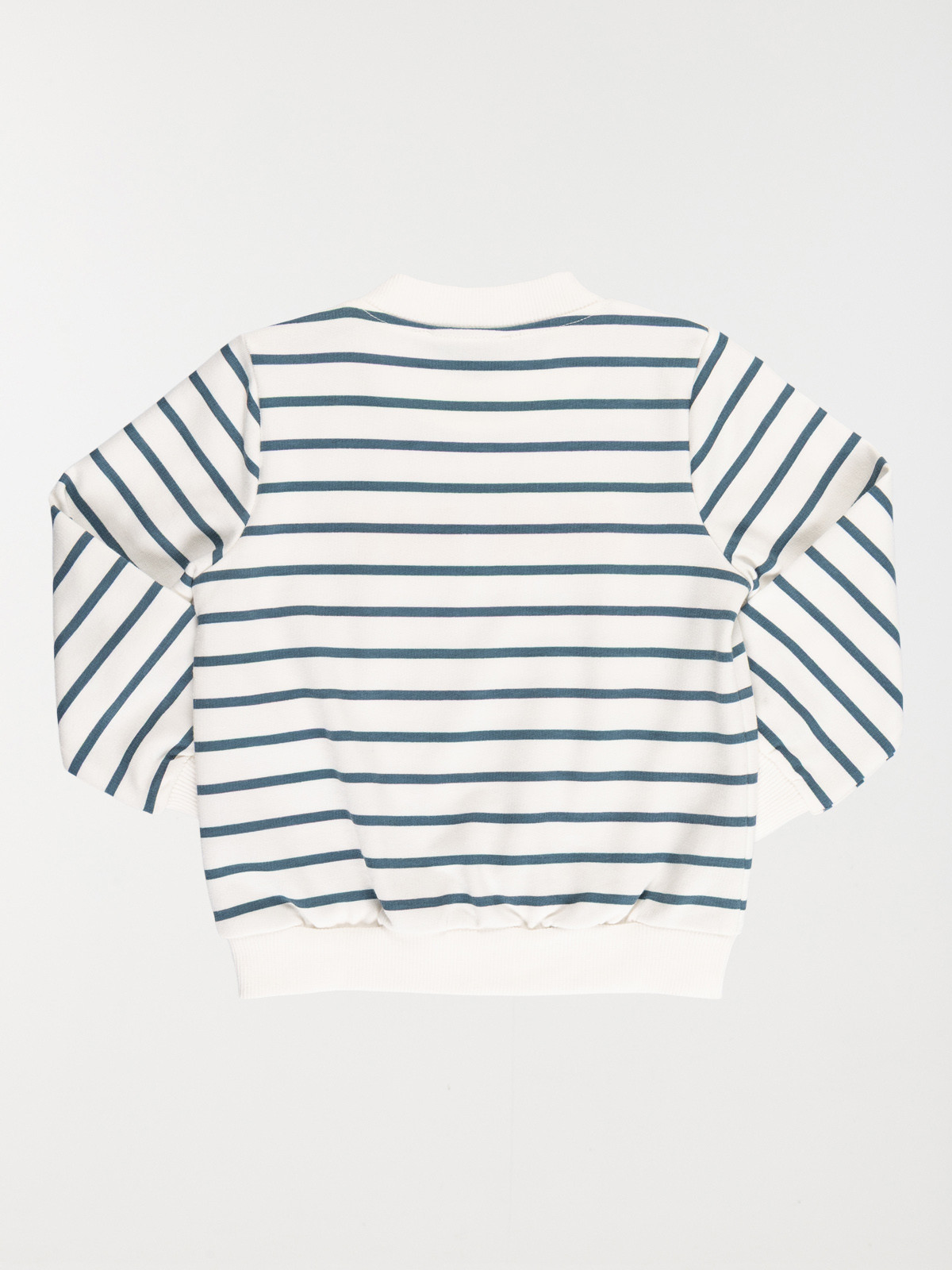 Sweat rayé message brodé garçon (3-36M) Sweat rayé message brodé garçon (3-36M)