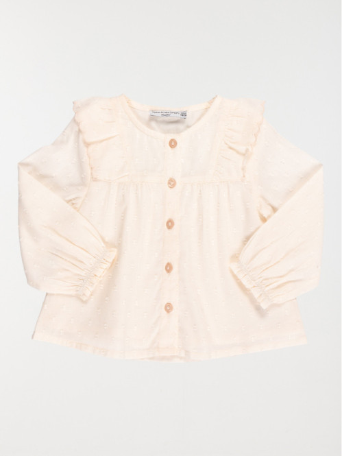 Chemisier manches longues fille (3-36M)