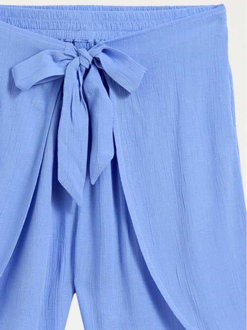 Short fluide pans à nouer...