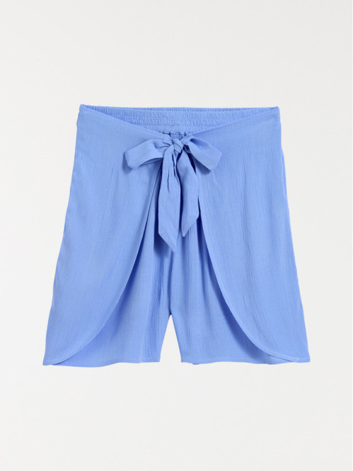 Short fluide pans à nouer femme