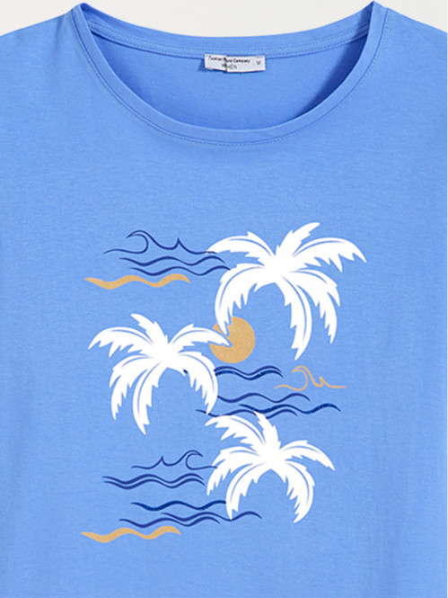 T-shirt motifs brillants femme