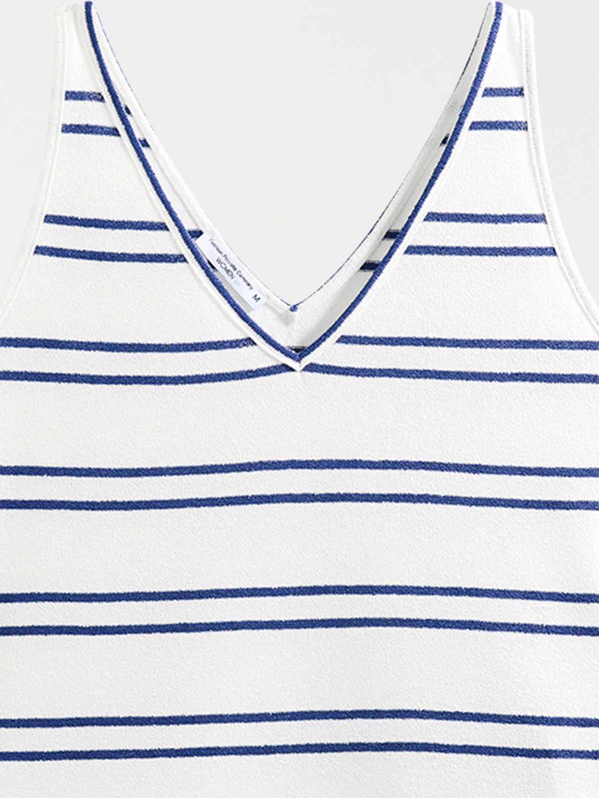 Débardeur blanc rayé femme Débardeur blanc rayé femme