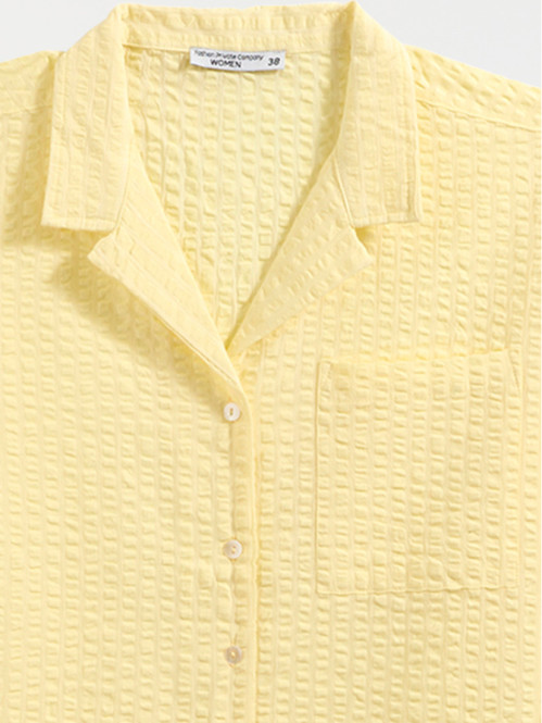 Chemise Seersucker femme