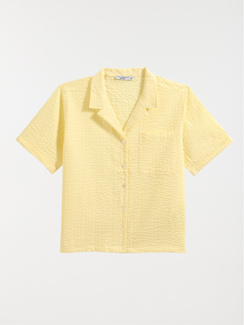 Chemise Seersucker femme