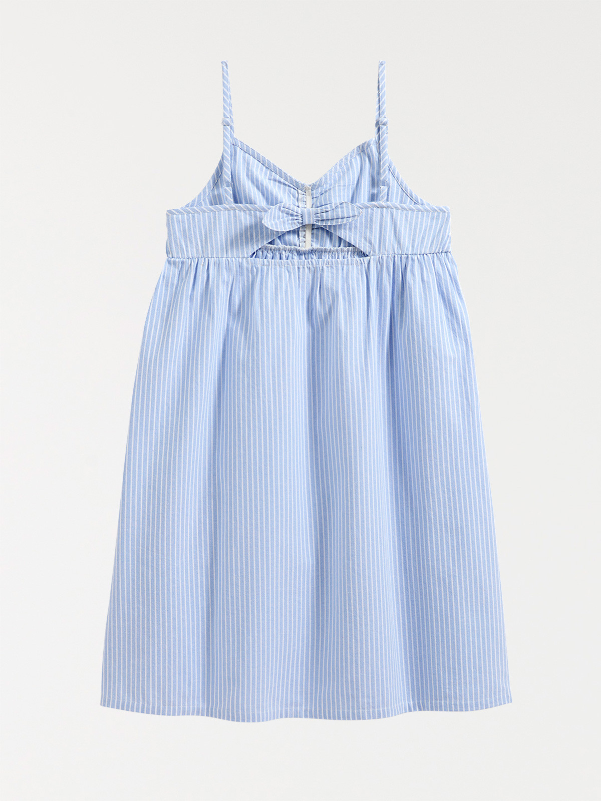 Robe rayée à bretelles fille (XXS-M)