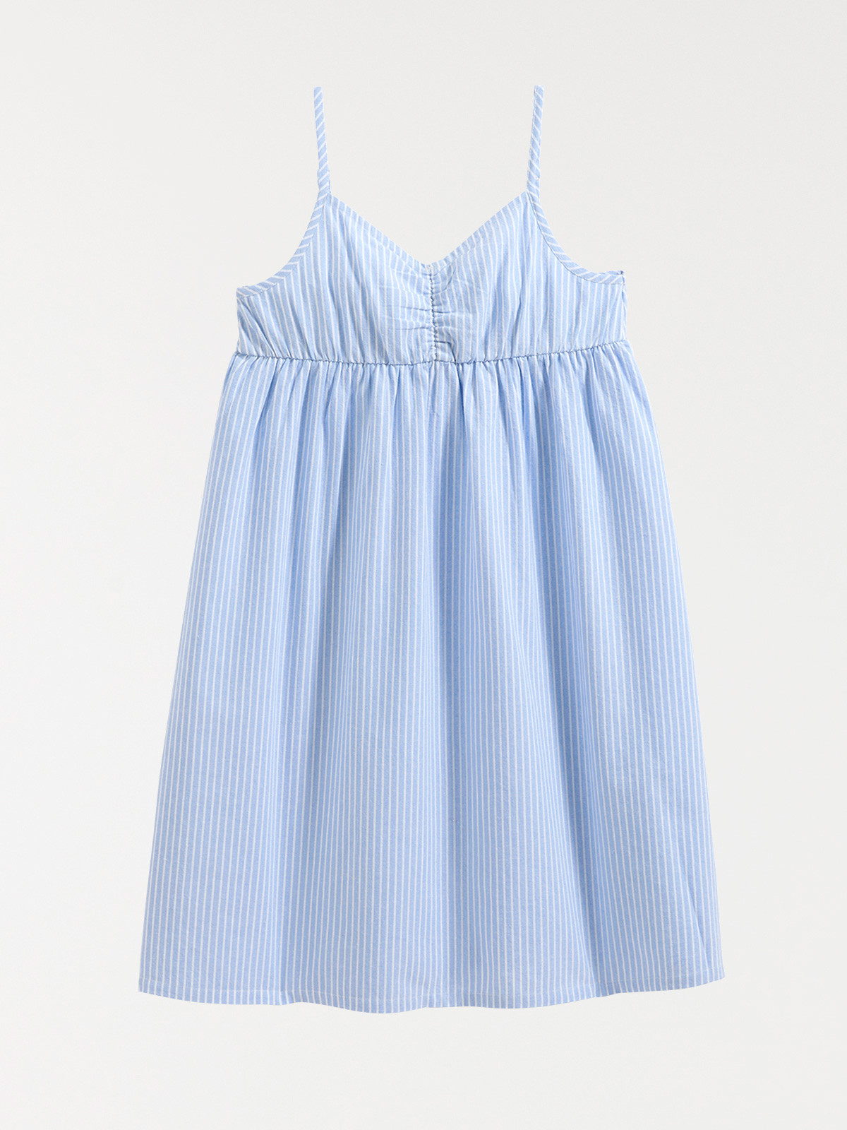 Robe rayée à bretelles fille (XXS-M)