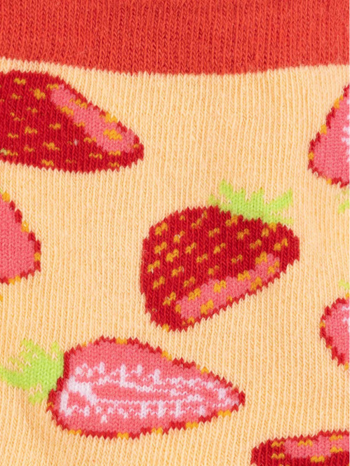 Coffret chaussettes tarte fraise fille Coffret chaussettes tarte fraise fille
