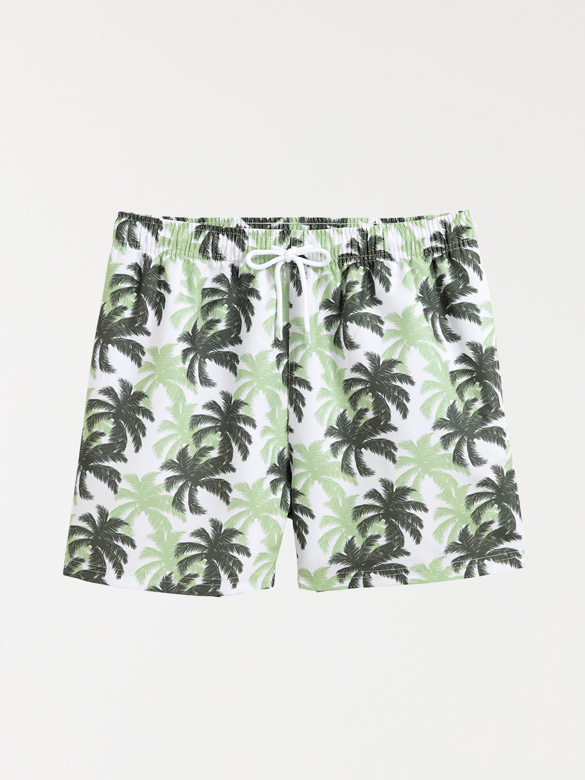 Short de bain palmier homme