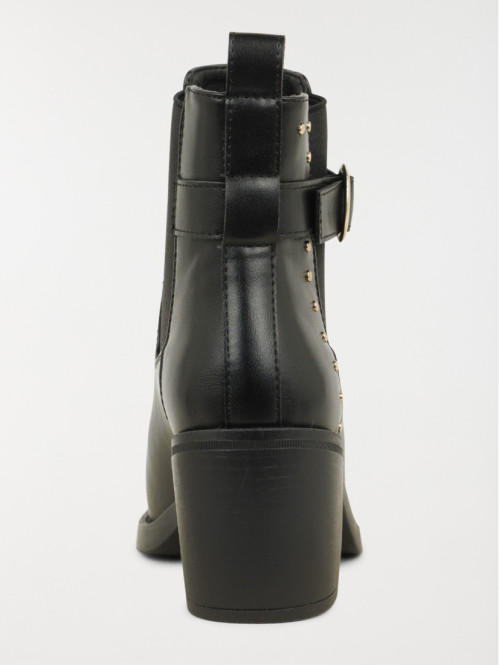 Bottines clous à talons...