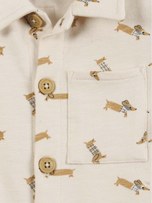 Combinaison imprimée garçon...