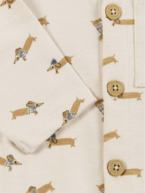 Combinaison imprimée garçon...