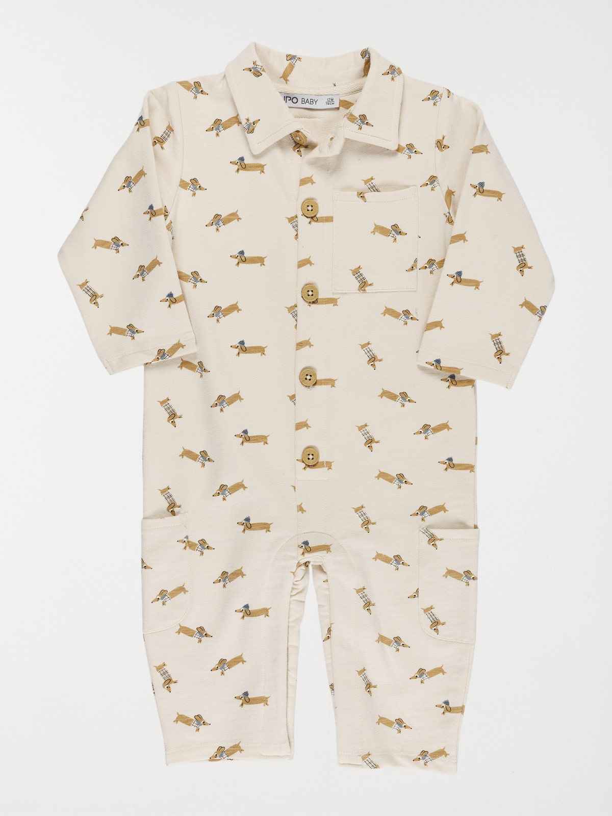Combinaison imprimée garçon (3-24M)
