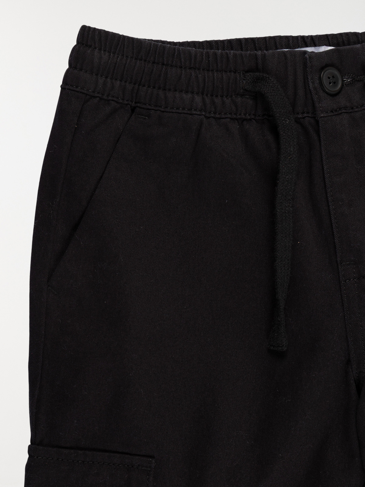 Pantalon cargo noir garçon (3-12A) Pantalon cargo noir garçon (3-12A)