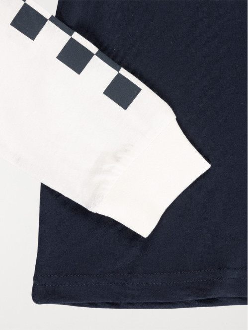 Tee-shirt effet 2 en 1...