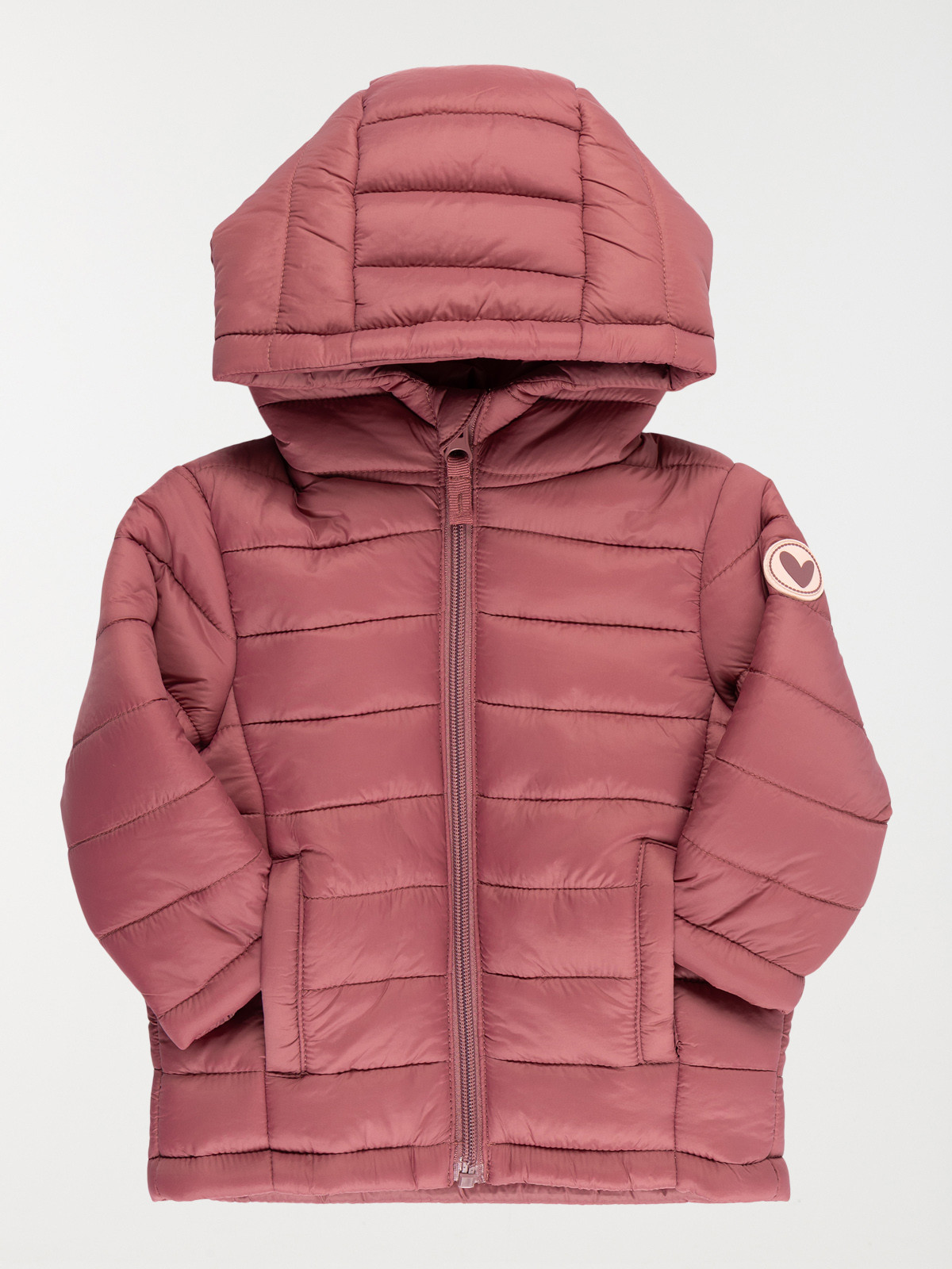 Doudoune légère à capuche fille (3-36M)