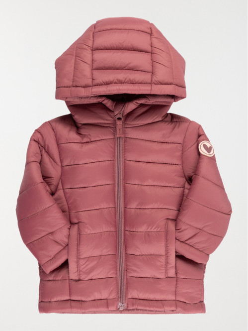 Doudoune légère à capuche fille (3-36M)